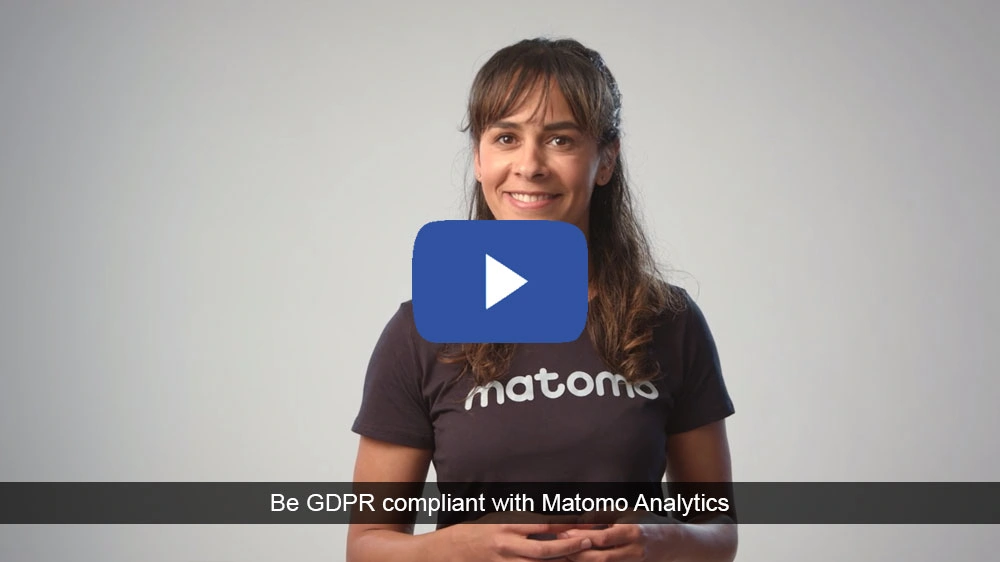 Learn how to become GDPR compliant with Matomo Analytics