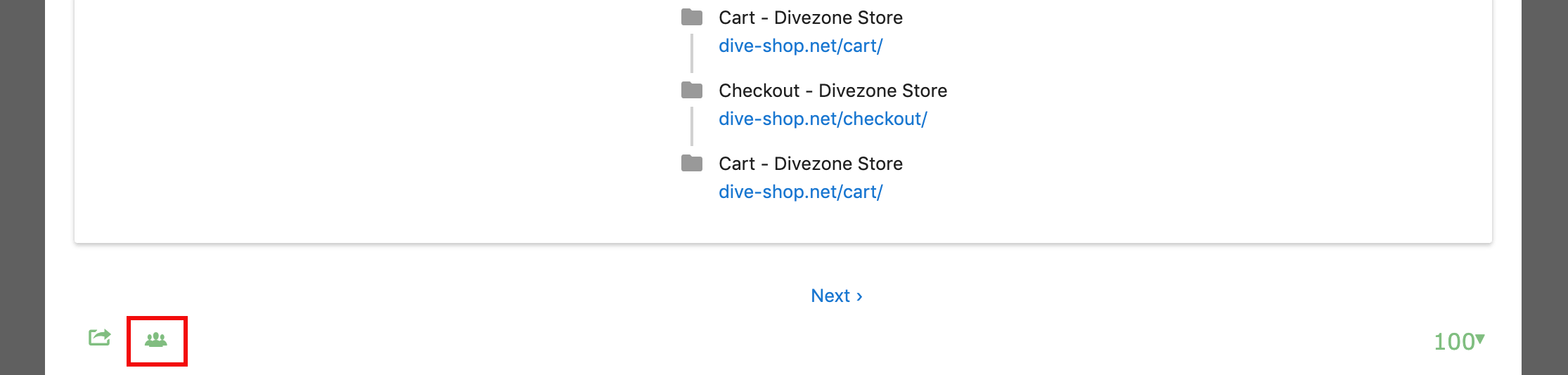 Create segment from segmented visitor log