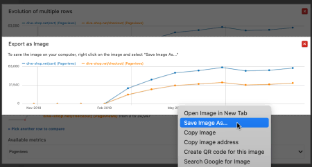 Export Evolution Graph as Image