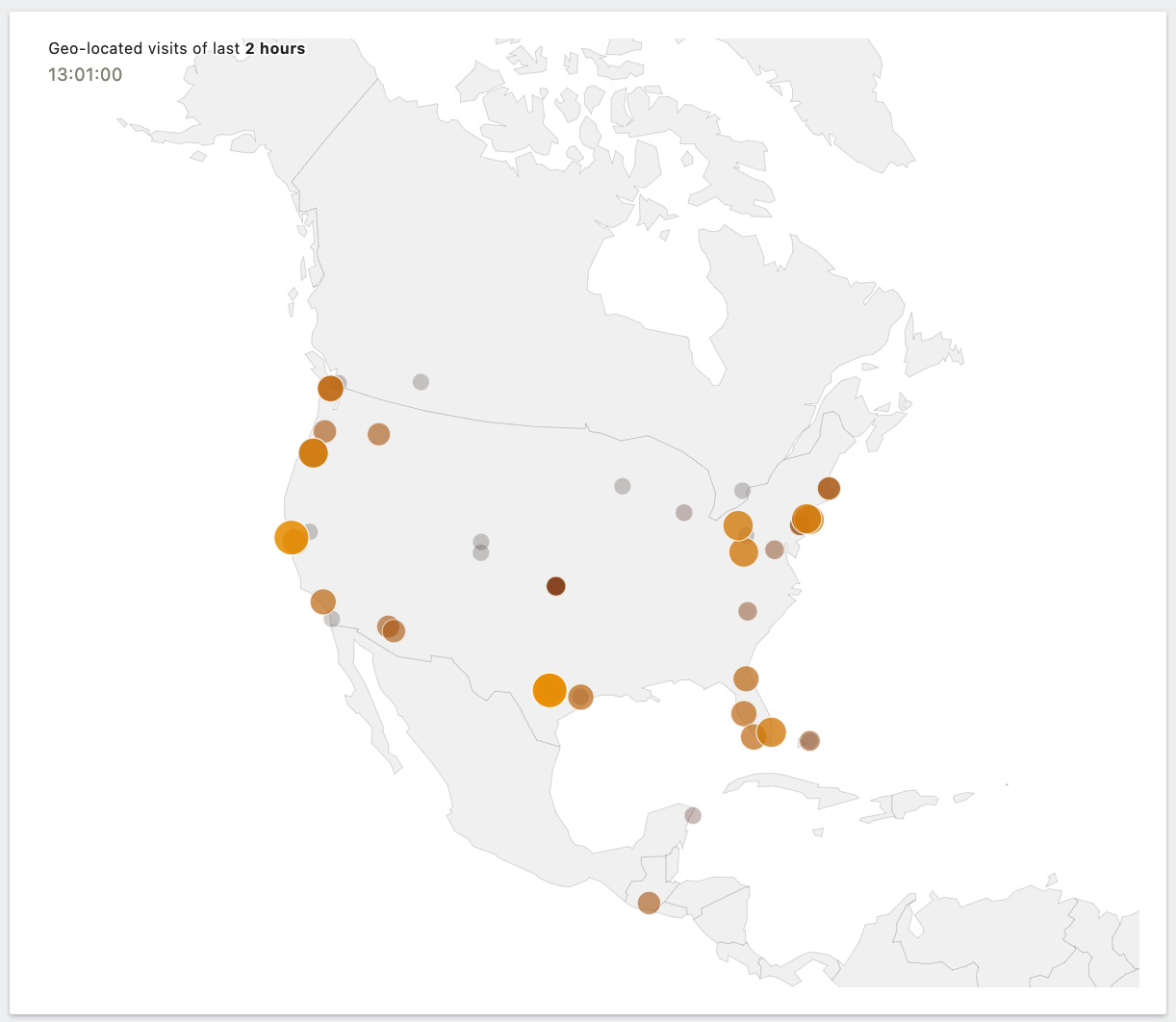 Real-Time Region Map