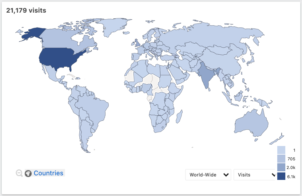 World Locations Map